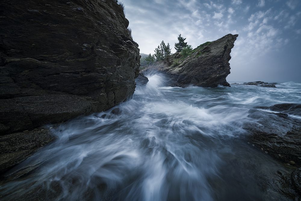 Rocky coast