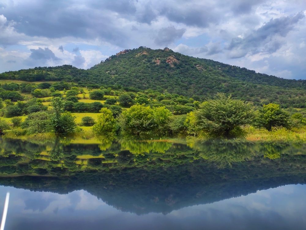 A Mountain Embraced by Reflections