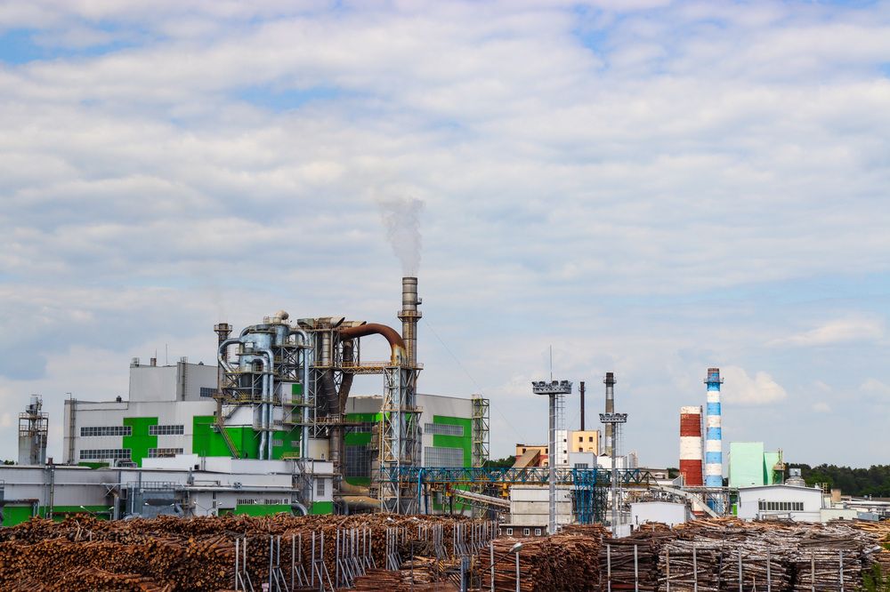 Деревообрабатывающая промышленность в городе М.