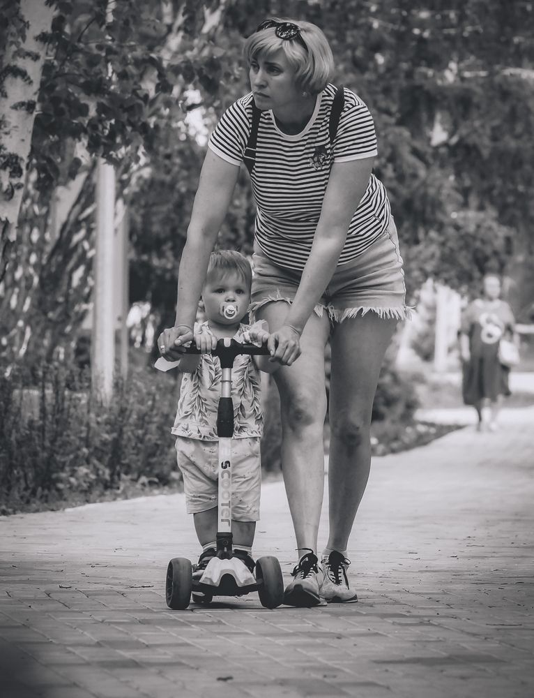 Осваиваем скутер