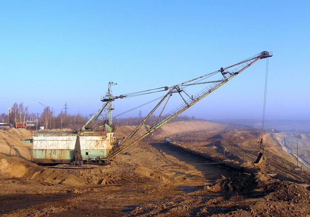 Карьер по добыче железной руды