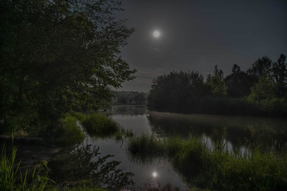 Лунная ночь на Миусе