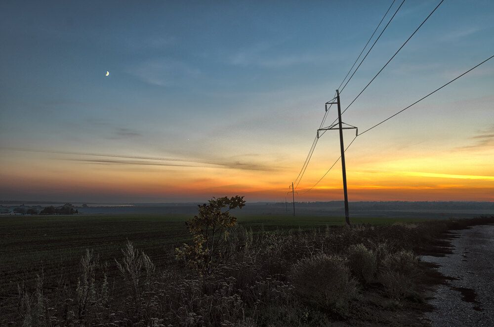 Вечер в поле