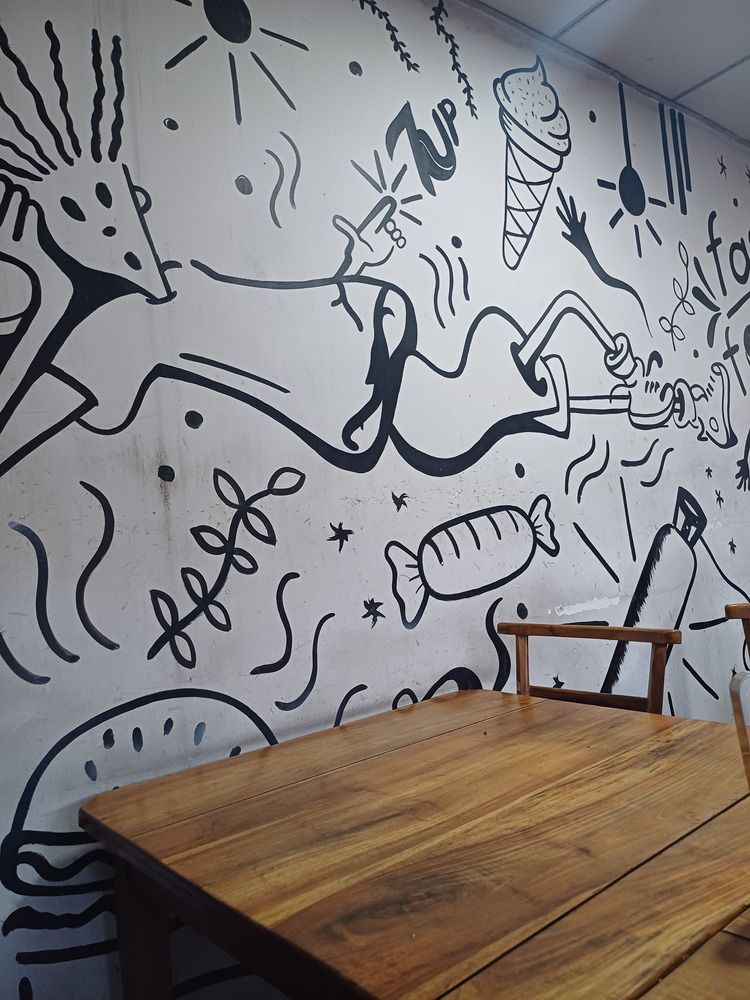 A Doodle Adorned Wall
