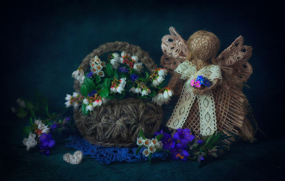 Цветы брусники