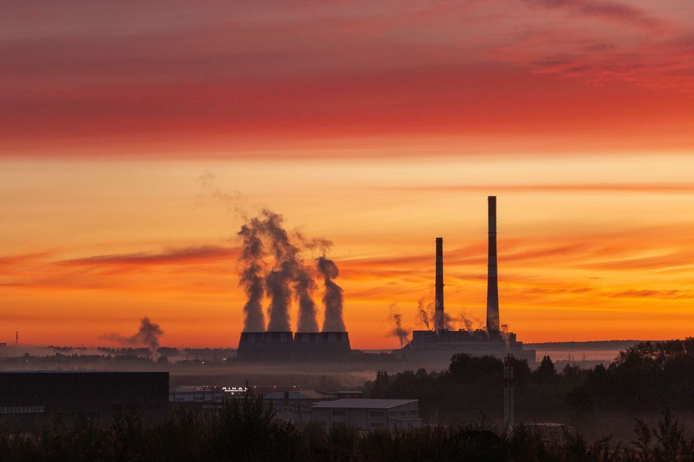 Рассвет в промзоне