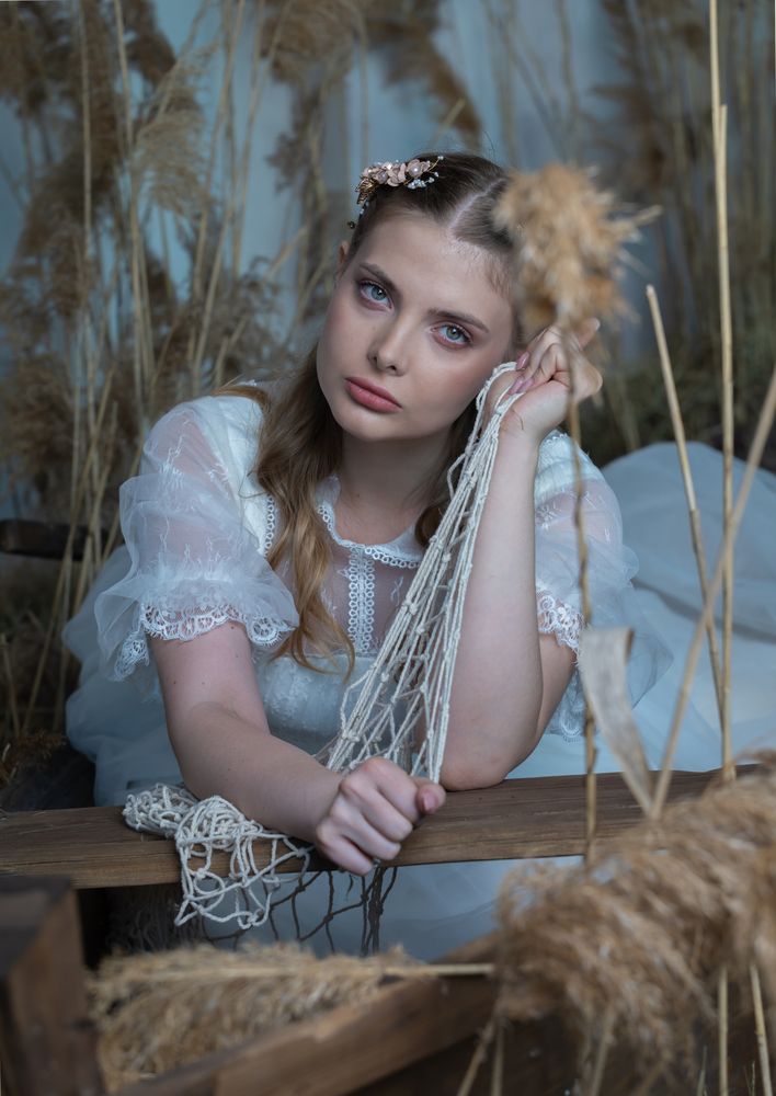 В подвенечном платье