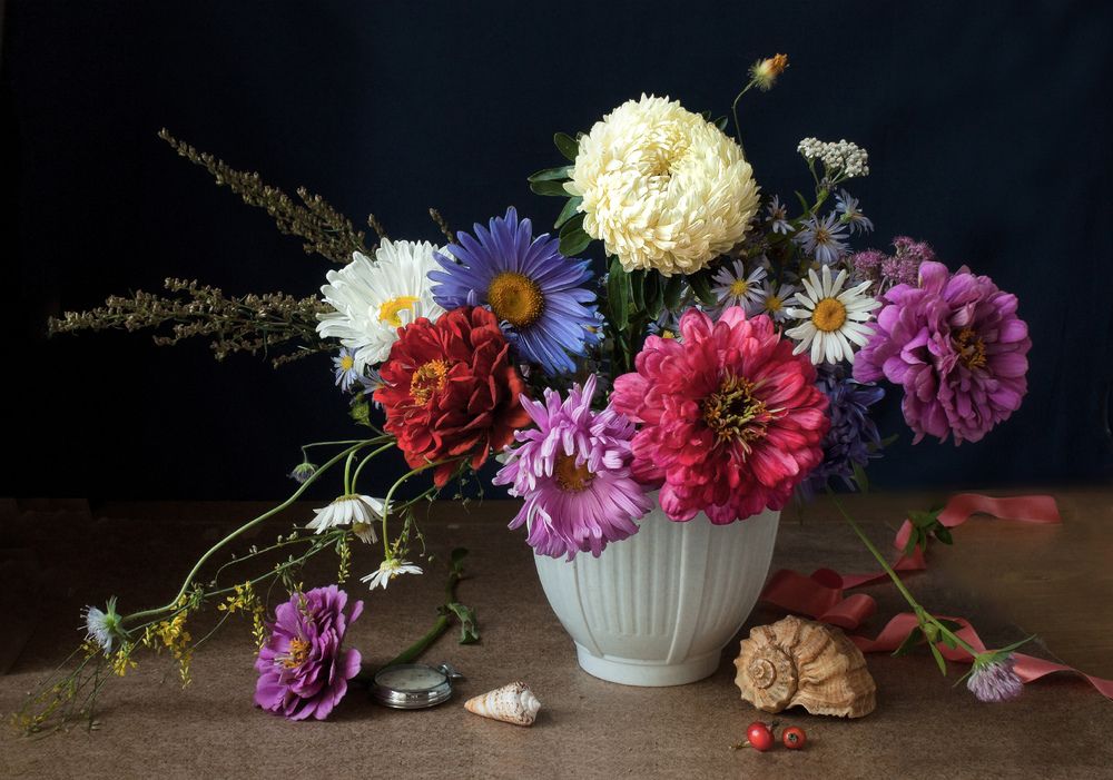 Яркий букет наступающей осени