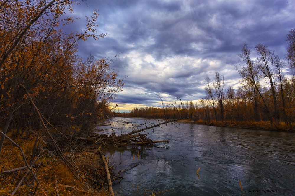 Грозовые тучи.