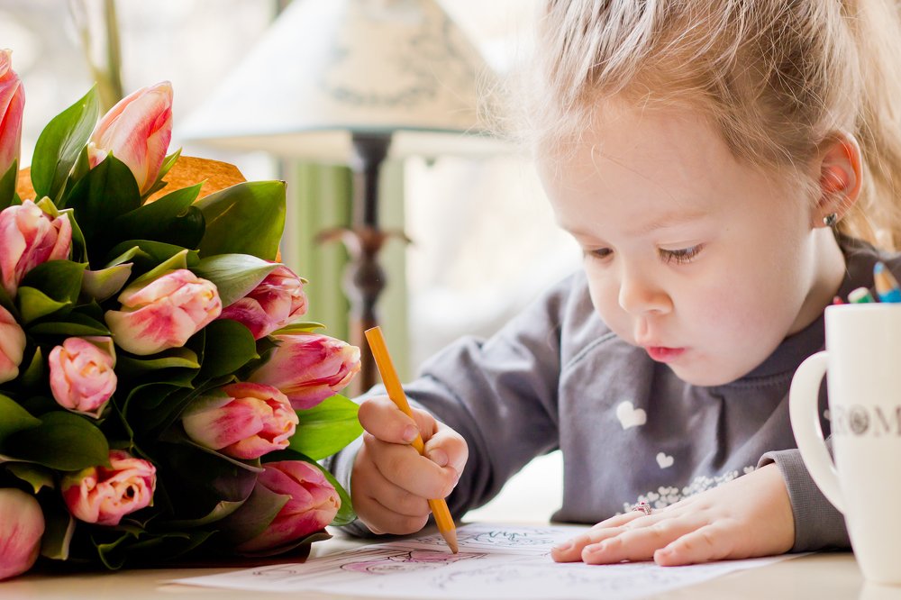 Юная художница