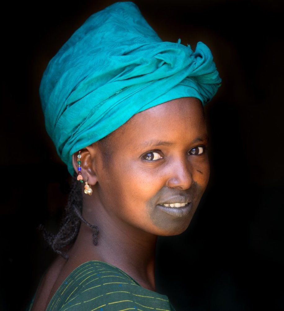 Женщина племени фулани