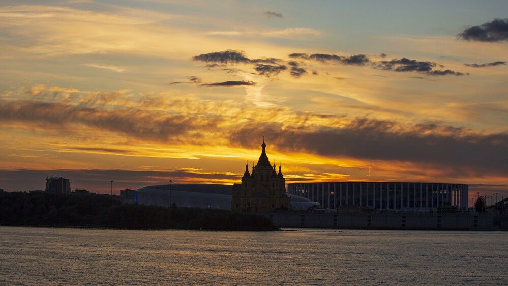 Закат над Стрелкой