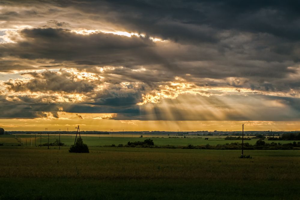 Вечерний свет. Кузбасс.
