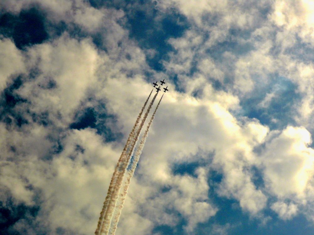 Навстречу с солнцем.