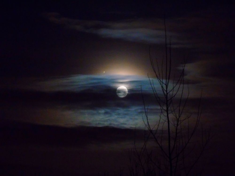 Луна и Марс