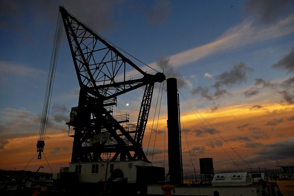 Sunset at the Harbour