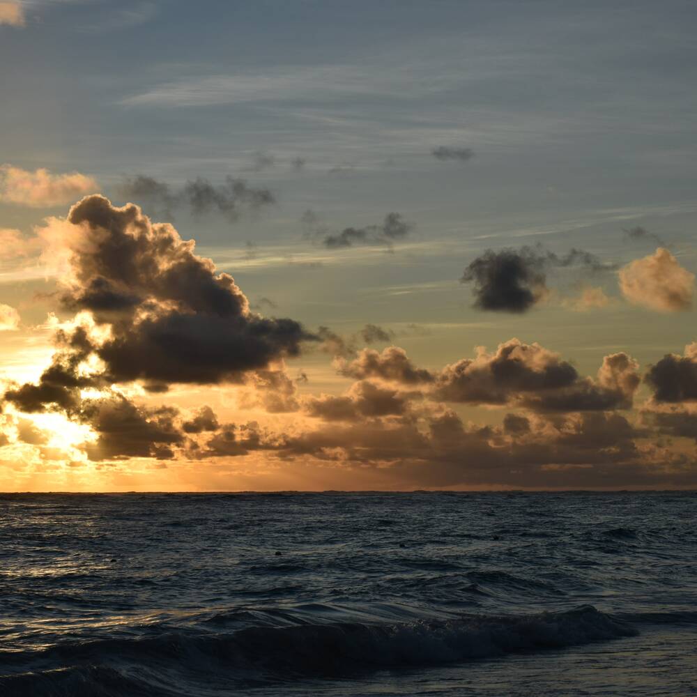 Восход.Доминиканская Республика.Атлантика.