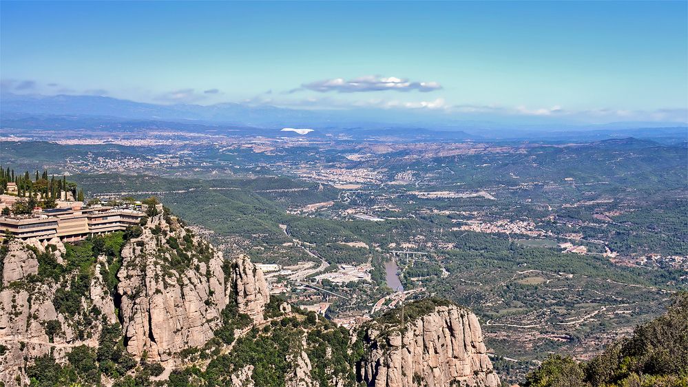 Vista des de Montserrat