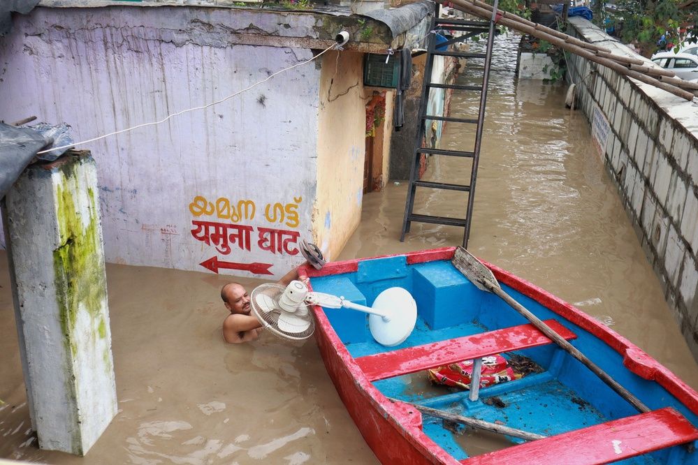 flood in delhi 2023