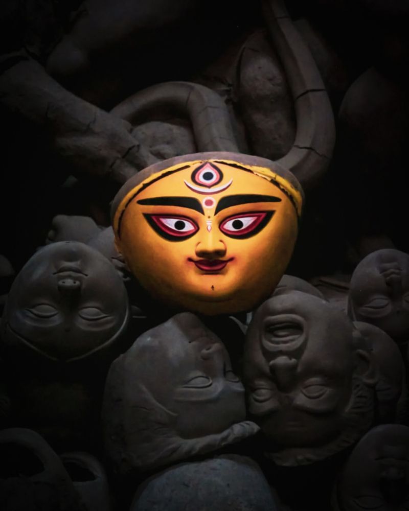 The divine face