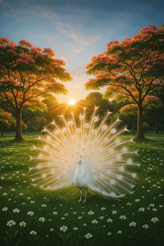 The White Peacock