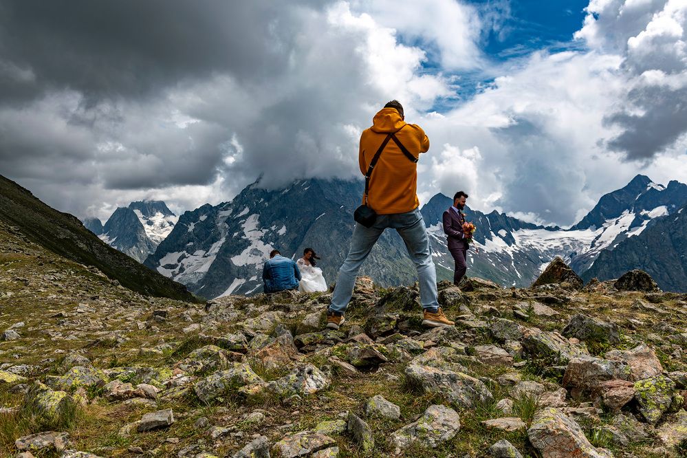Ничто не остановит свадебного фотографа