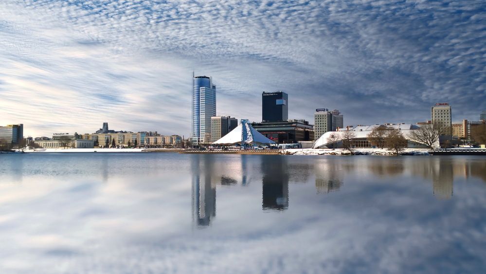 Город в облаках