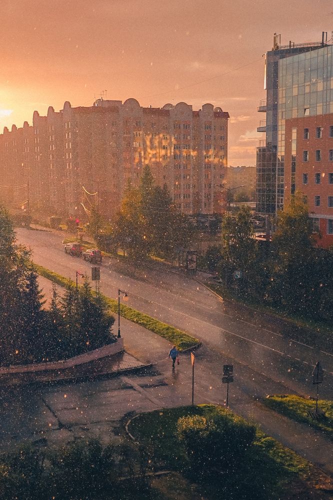 летний дождь