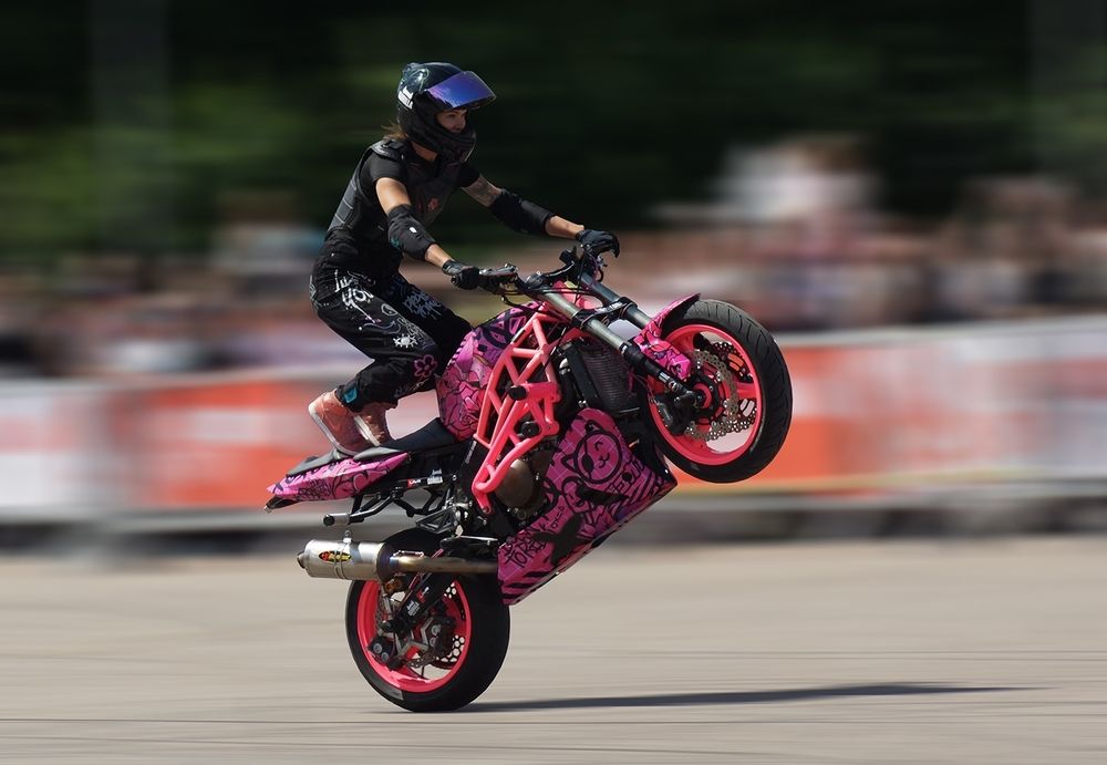 женское мото-соло