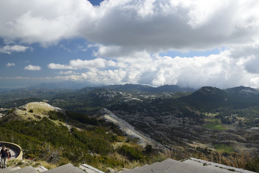 Вид с горы Ловчен