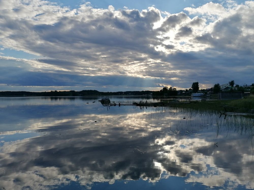 Вечерние облака