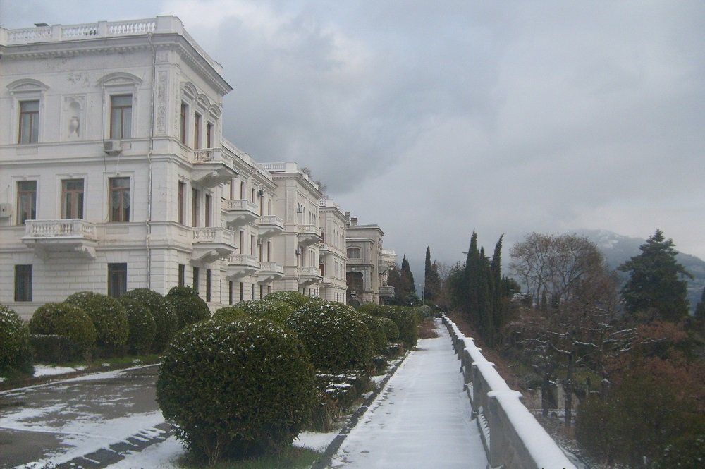 Ливадия.Снег.