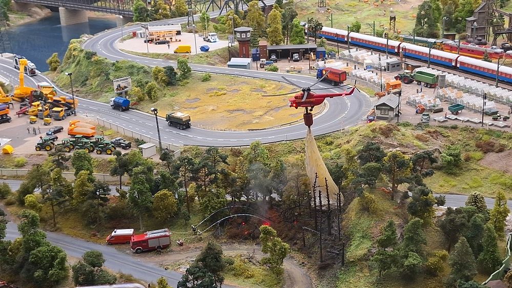 Пожар в лесу