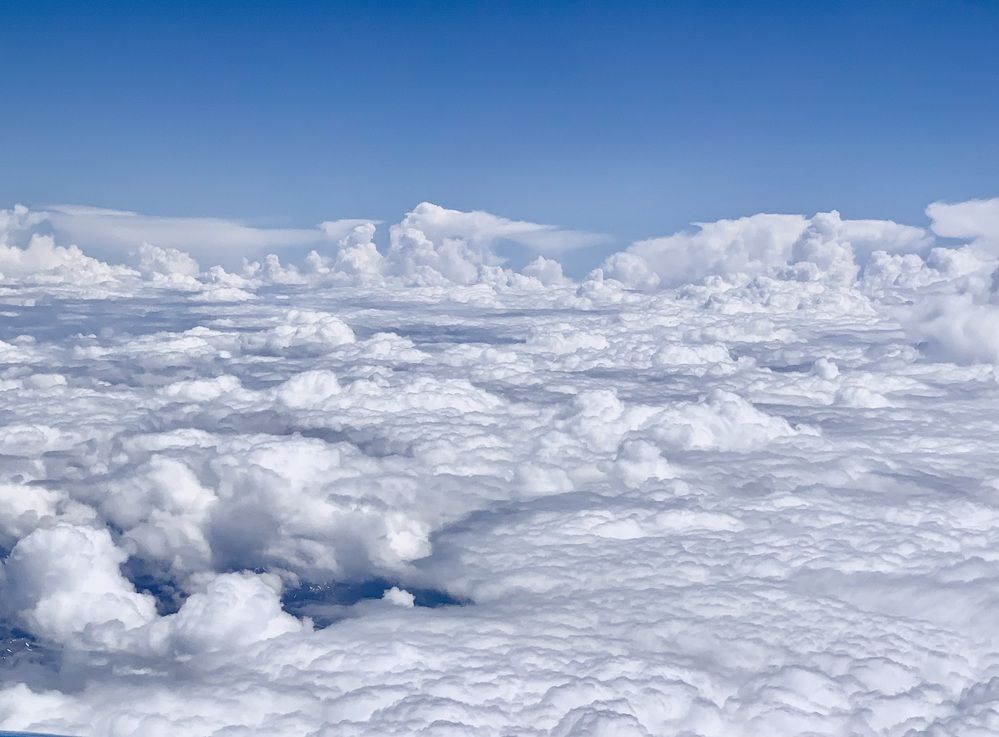 Облачный пейзаж