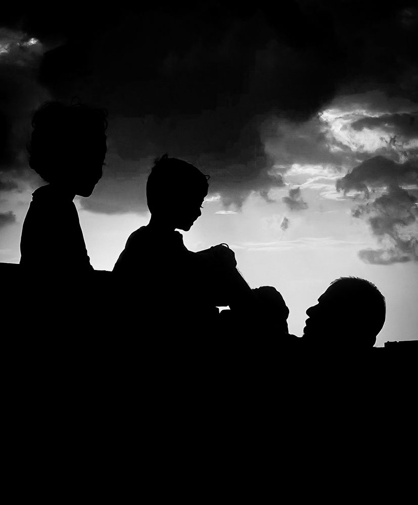 Family Bond In The clouds