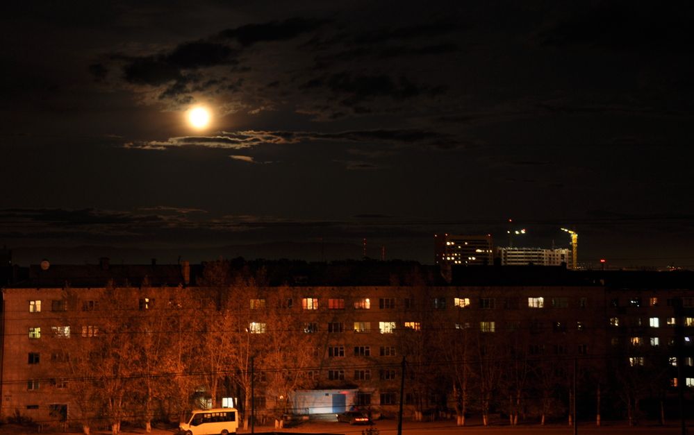 Лунная ночь.