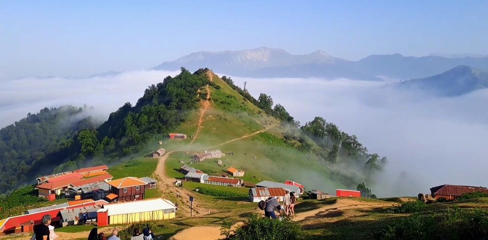 The sea of cloud
