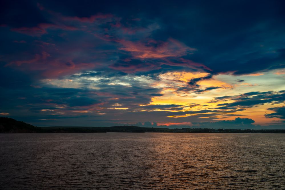 Волжский закат