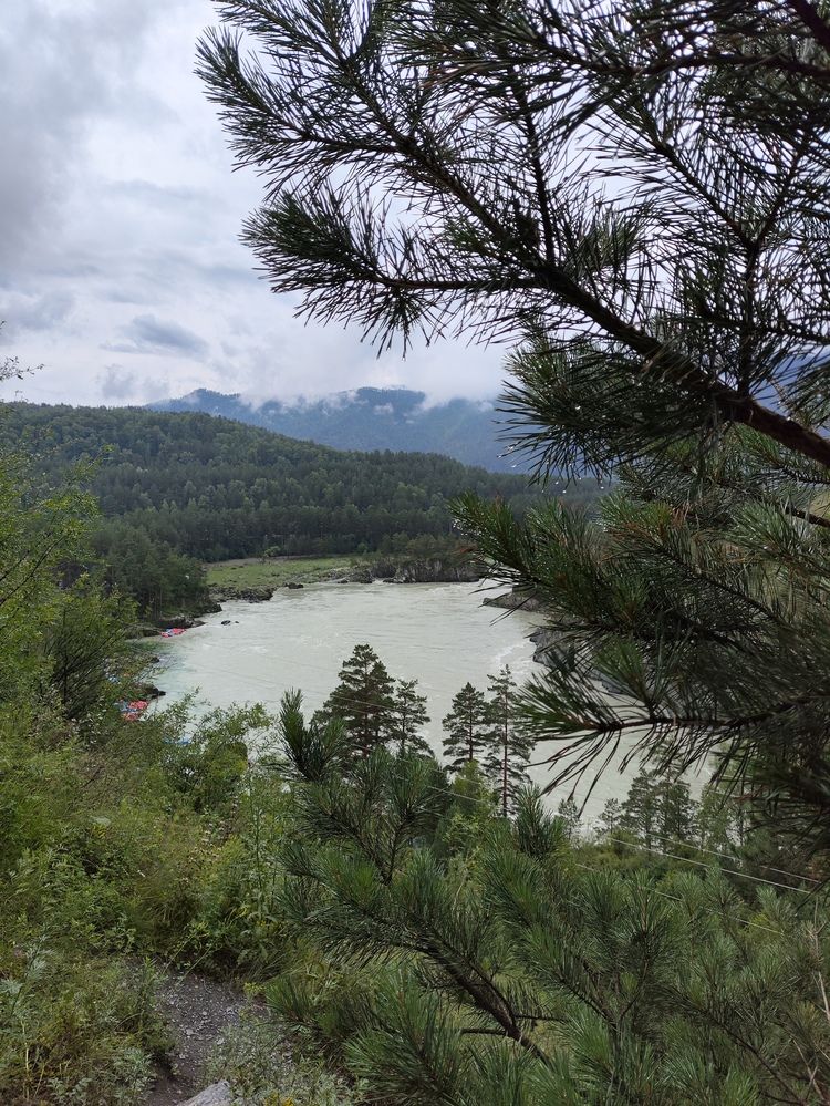 Слияние Катуни и Чемалки