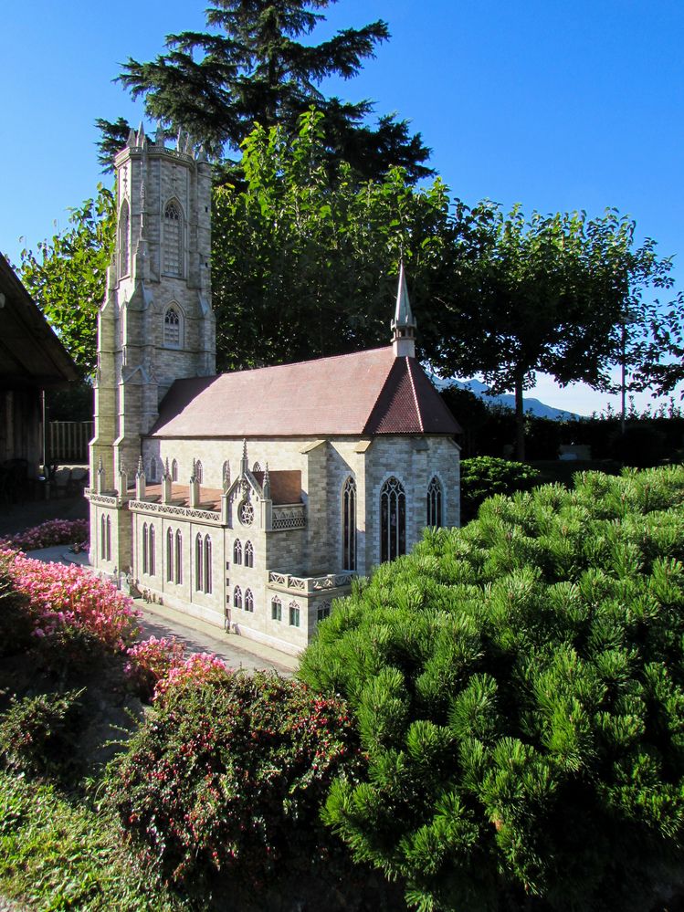 Швейцария в миниатюре в Мелиде (Тичино).