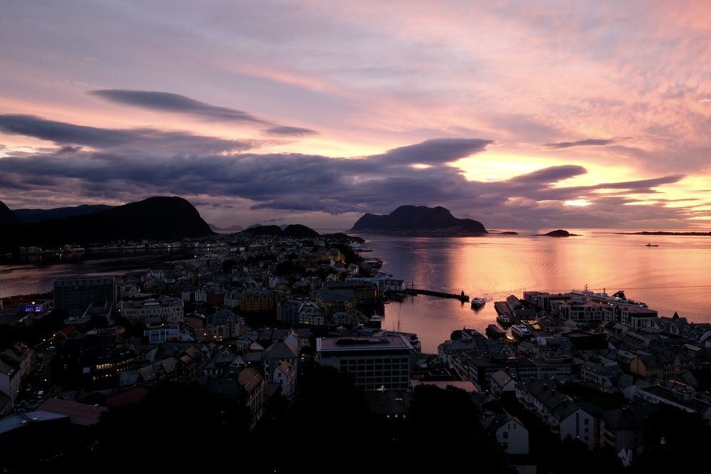 On the way to the home port