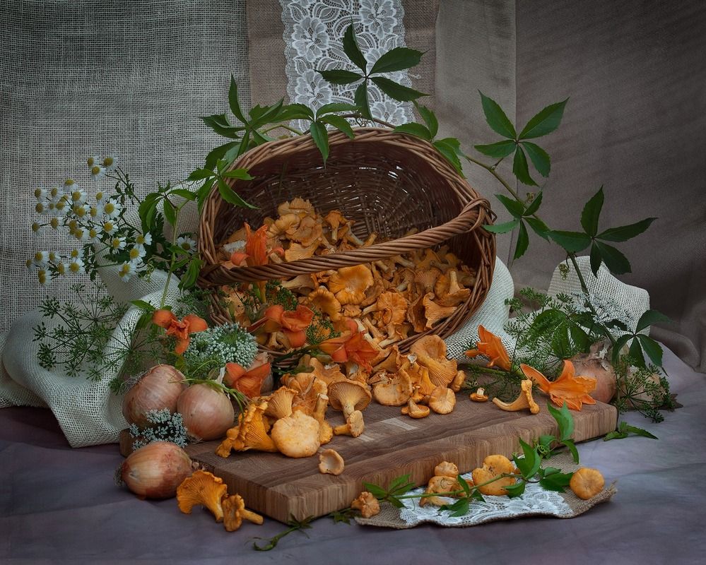 Kогда корзина полна грибов