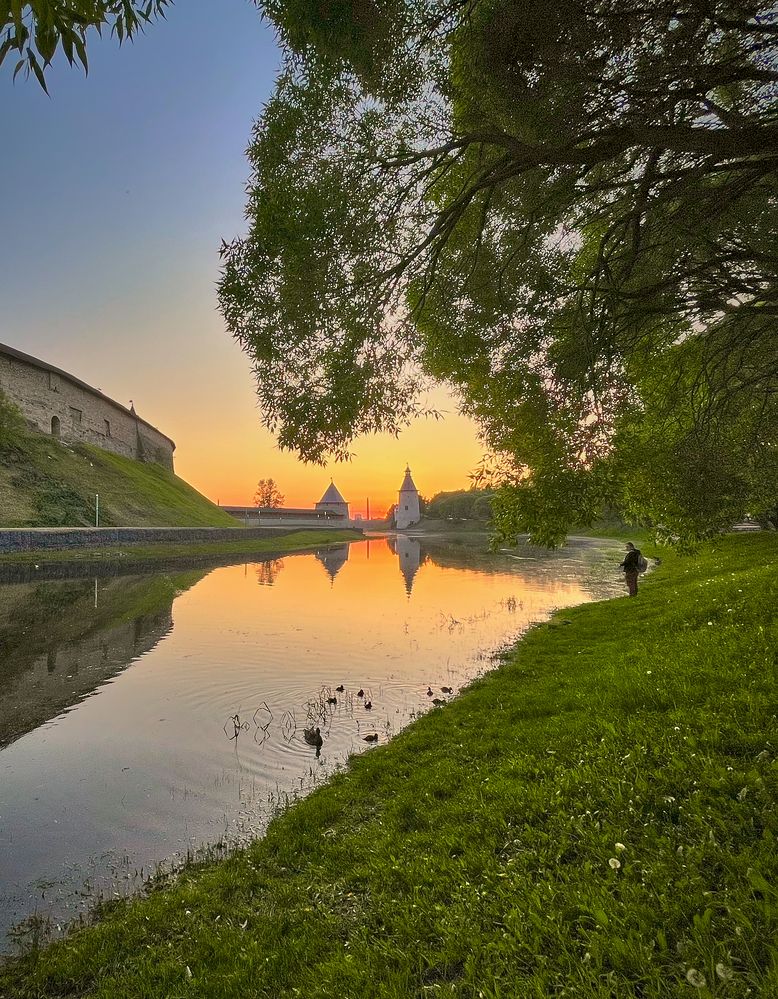 Рыбалка на Пскове