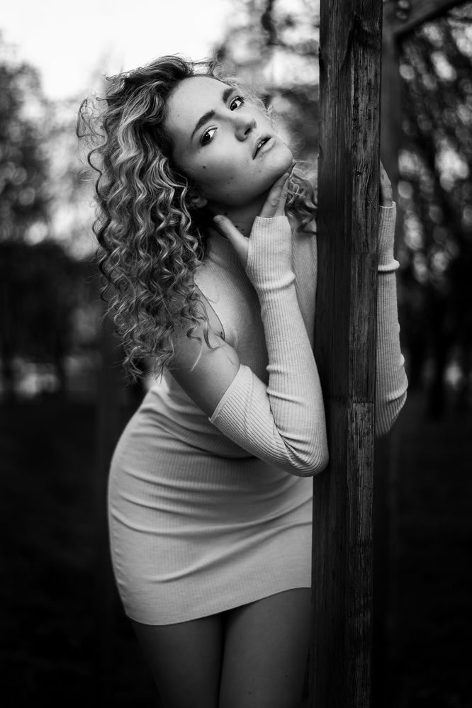 In the Silence of a Gaze Caption