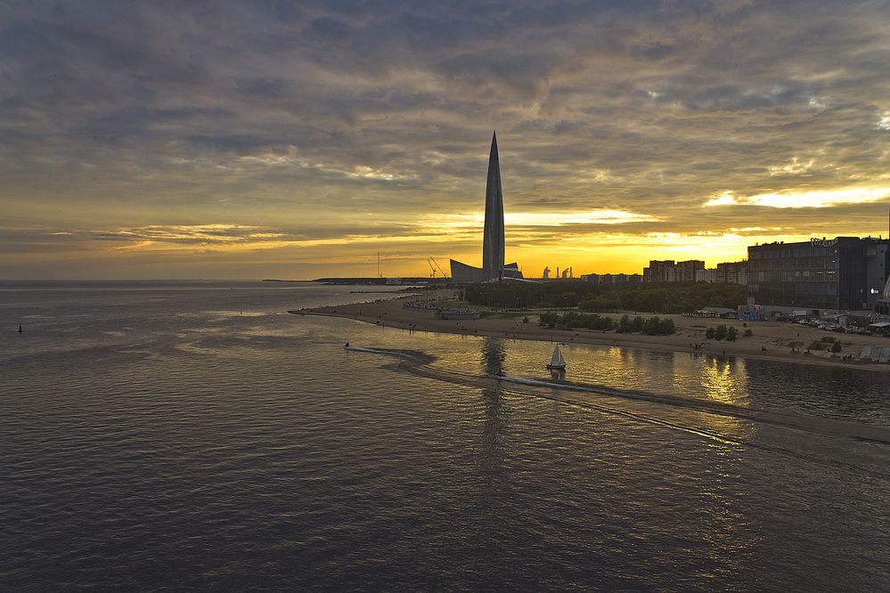 Перед заходом солнца.