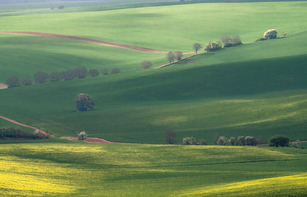 Акварельные поля Моравии