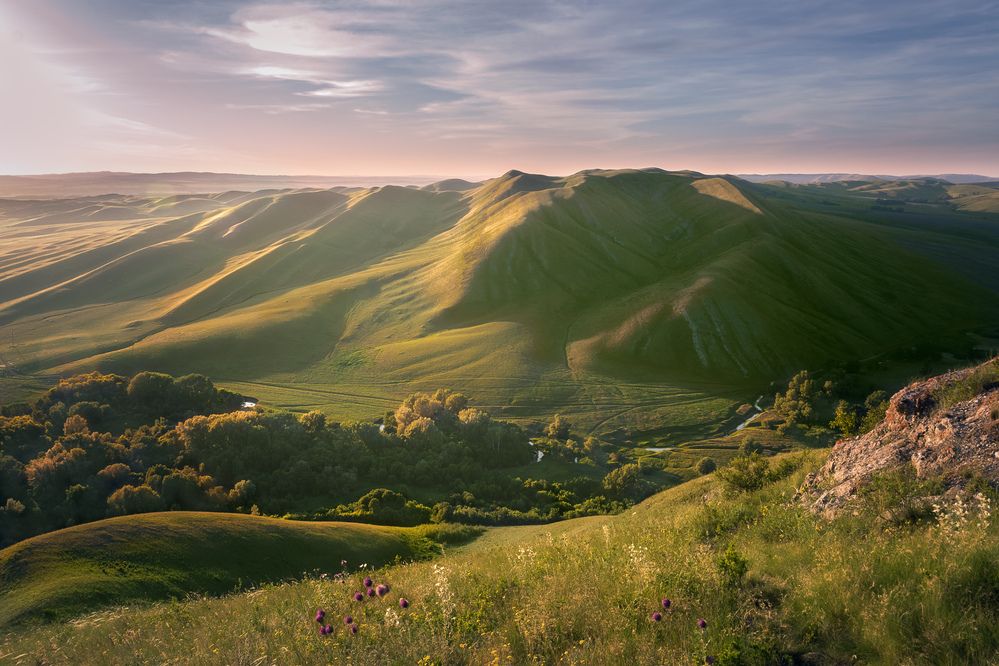 Провожая закат...