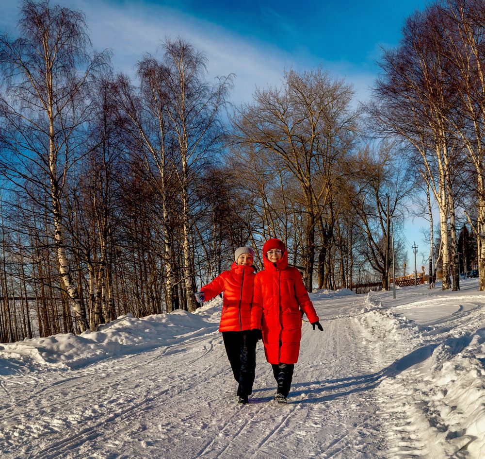 Солнечный день.