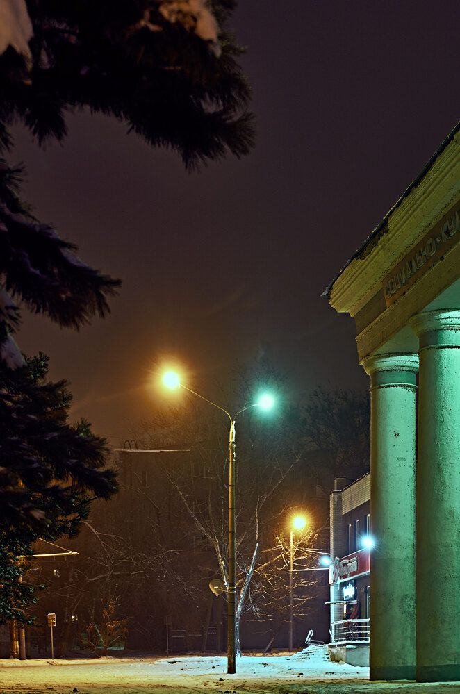 Огни ночного города