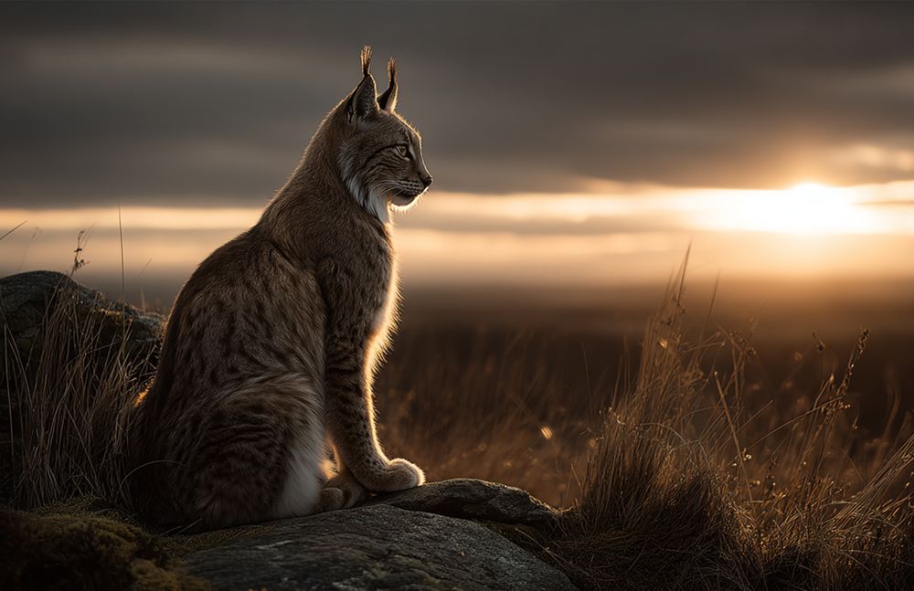 провожая солнце